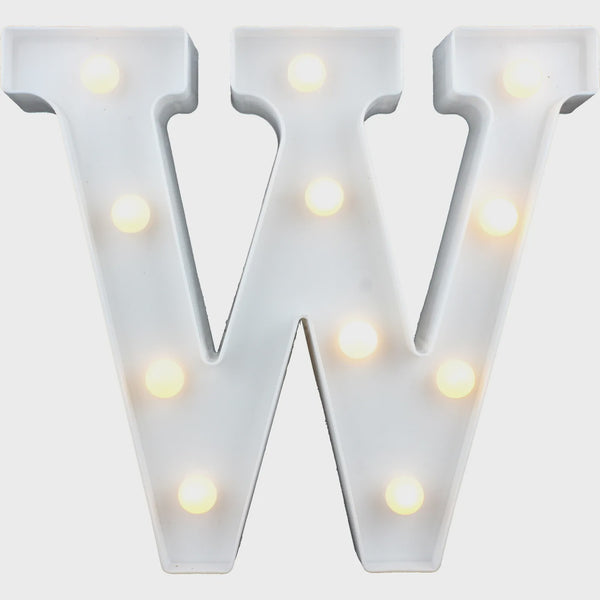 LED LETTER LIGHT W